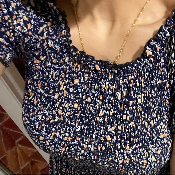 Blue summer dress - Picture 3 of 9